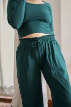 Pantalon Agathe Emerald