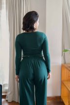 Pantalon Agathe Emerald