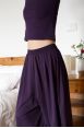 Pantalon Booh 7/8 Aubergine