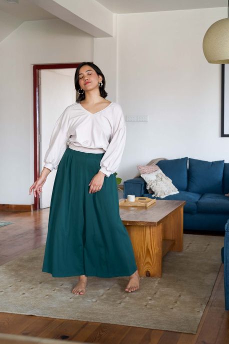 Pantalon Booh 7/8 Emerald
