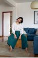 Pantalon Booh 7/8 Emerald