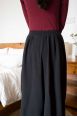 Pantalon Booh 7/8 Noir côtelé