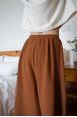 Pantalon Booh 7/8 Okre côtelé