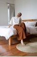 Pantalon Booh 7/8 Okre côtelé