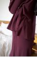 Chemise manches longues Andrea Burgundy